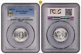 1942-S Shil MS64+