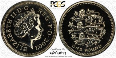 2002 £1 S-J17 English Design MS65