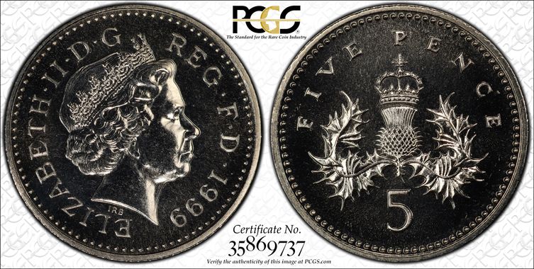 Cert 35869737 - Coin Image