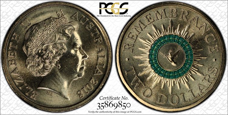 Cert 35869850 - Coin Image