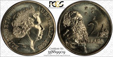 2018 $2 4th Portrait MS67