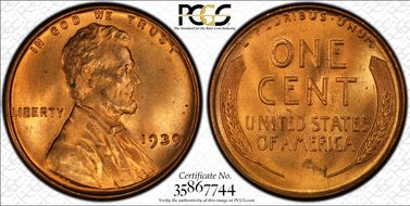 1939 1C MS66RD