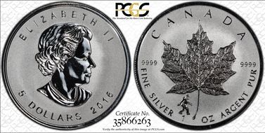 2016 $5 ML Bigfoot Privy SP68