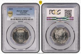 2015 20C Remembrance Day MS67