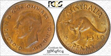 1940 K.G (p)  1D MS63BN