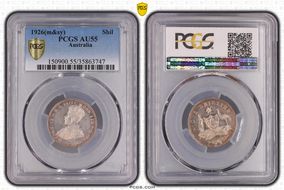 1926(m&sy) Shil AU55