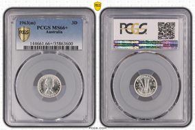 1963(m) 3D MS66+