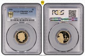 2006 $2 PR69DCAM