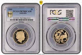 2006 $1 PR70DCAM