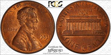 1983 1C DDO, FS-103 MS64RB