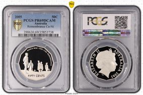 2005 50C Remembrance PR69DCAM