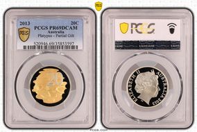 2013 20C Platypus - Partial Gilt PR70DCAM