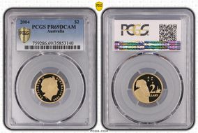 2004 $2 PR69DCAM