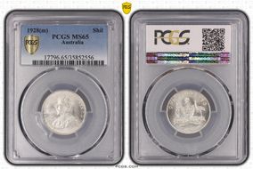 1928(m) Shil MS65