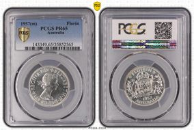 1957(m) Florin PR65