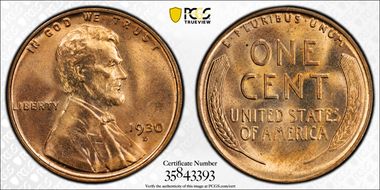 1930-D 1C MS66+ RD