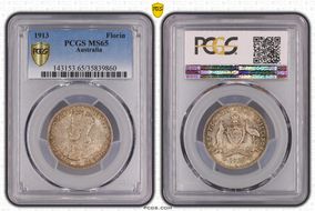1913 Florin MS65