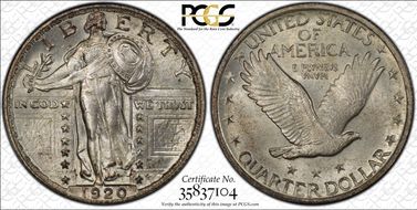 1920 25C MS65FH