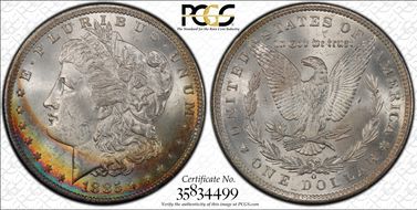 1885-O $1 MS64+