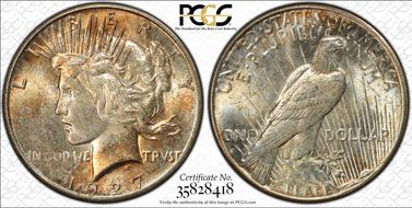 1927-S $1 MS62
