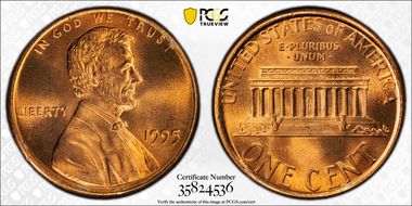 1995 1C MS68RD