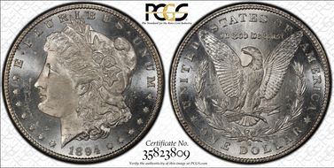 1894-S $1 MS64+