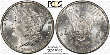 1899-O $1 MS66+