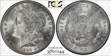 1888 $1 MS67
