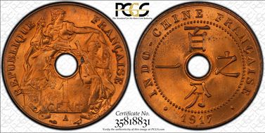 1917-A 1C Lec-77 MS65RD