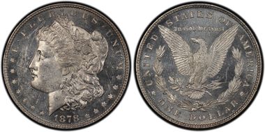 1878 8TF $1 VAM 14.12 Eye Dots MS63DMPL