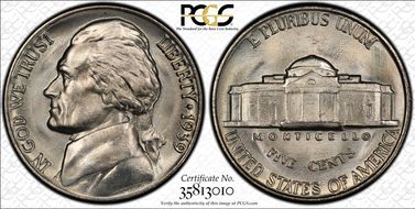 1939 5C DDR FS-801 (022) MS67FS