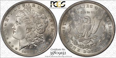 1890-O $1 MS65