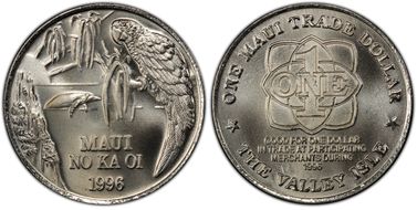 1996 Maui T$ X-T5 Fantasy Cu-Ni BU89