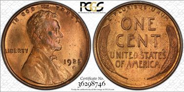 1925-D 1C MS64RB