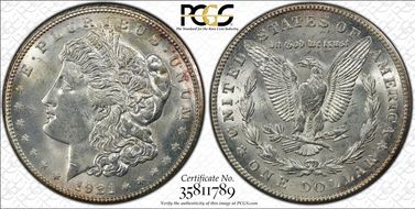 1921-S $1 VAM 1B-5 Thorn Head MS63