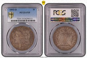 1893-O $1 F15