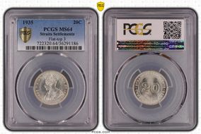 1935 20C Flat-top 3 MS64