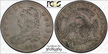 1824/1 50C O-102 VF30