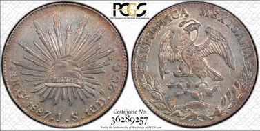 1887-Ga JS 8 R Ga73 MS61