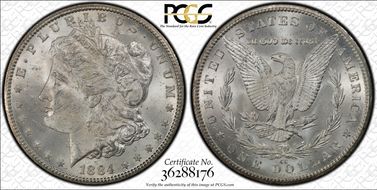 1884-CC $1 MS63