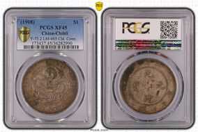 (1908)34 $1 LM-465 Cld. Conn. XF45