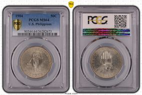 1904 50C MS64
