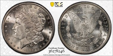 1889-S $1 MS63