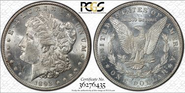 1893-O $1 MS61