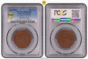 (1902) 10 Csh CL-KN.01 Y-135 Reeded Edge MS63BN