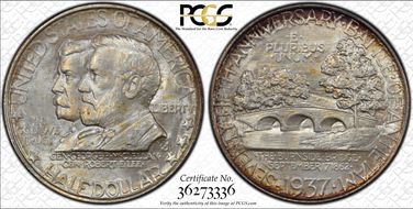 1937 50C Antietam MS65+
