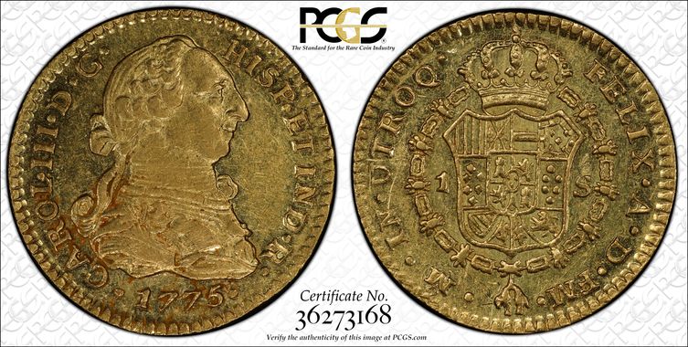 Cert 36273168 - Coin Image