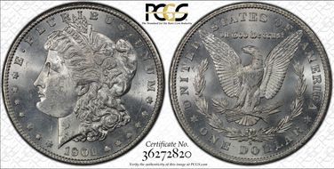 1901-S $1 MS63