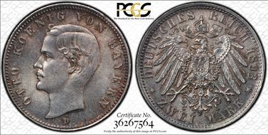 1893-D 2 Mk J-45 MS64