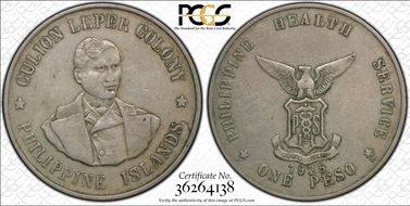1925 Peso XF40
